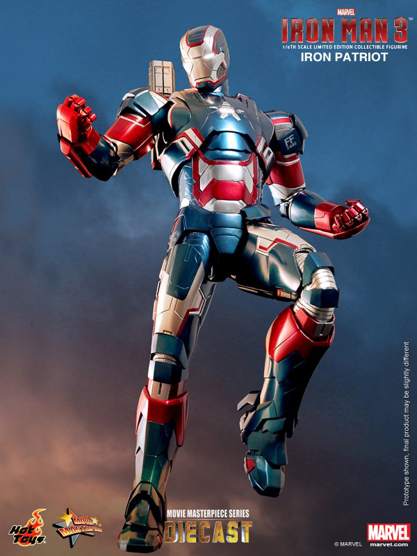 Preview | Hot Toys: Iron Patriot (DIECAST) (6)